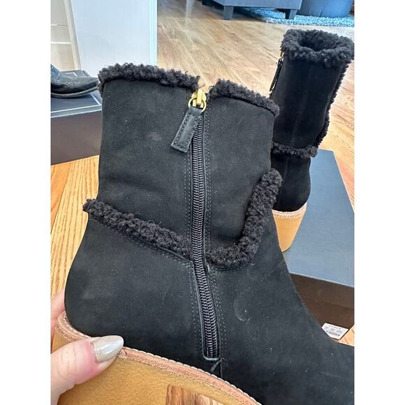 J. Crew Crepe Sole Sherpa Boots - Picture 4 of 6